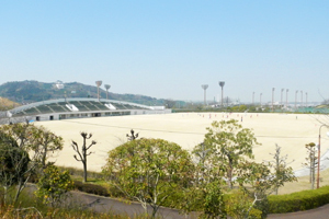 富田林市立総合スポーツ公園の外観